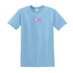 Saundezy "Slanted" Blue T-shirt